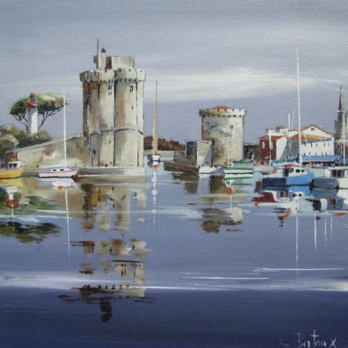 Le Port - 30 x 30 cm