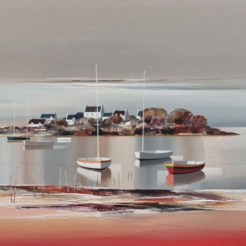 Crique Rouge - 65 x 54 cm