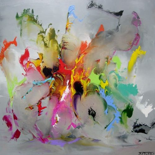 Gris - 80 x 80 cm
