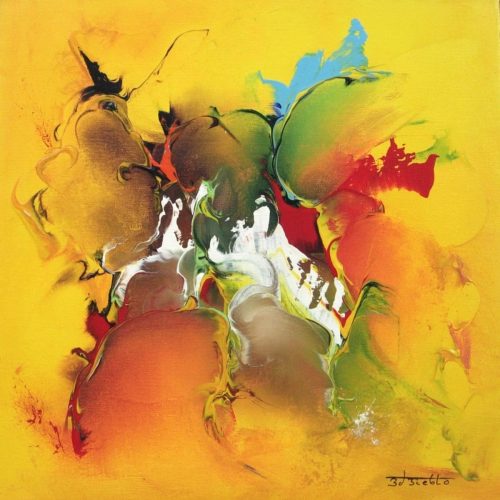 Jaune - 60 x 60 cm