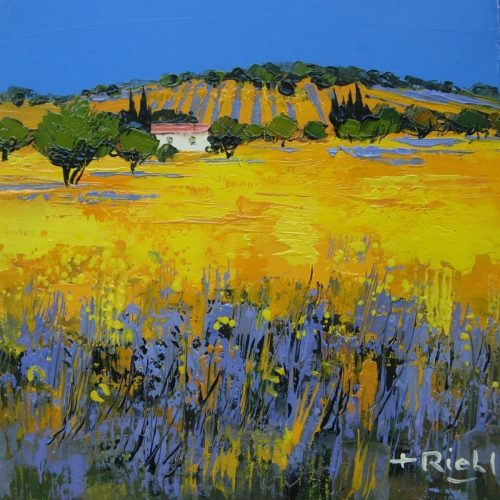 Juillet provençal - 30 x 30 cm