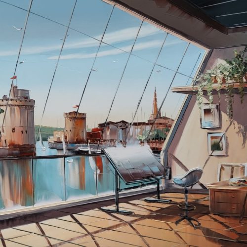 L'Atelier - 55 x 46 cm