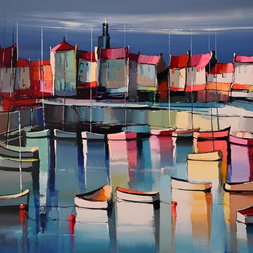 La Flotte - 92 x 73 cm