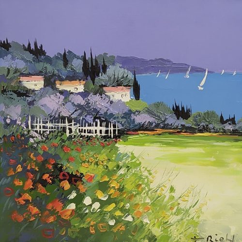 La lumière blanche - 30 x 40 cm