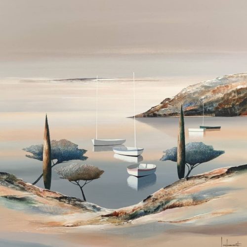Méandres - 70 x 70 cm