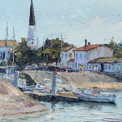 Quai d'Ars - 61 x 50 cm