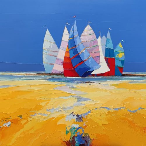 Régate - 73 x 60 cm