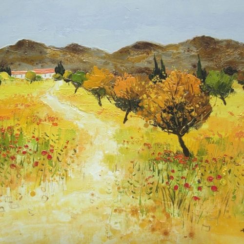 Verger Jaune - 46 x 38 cm